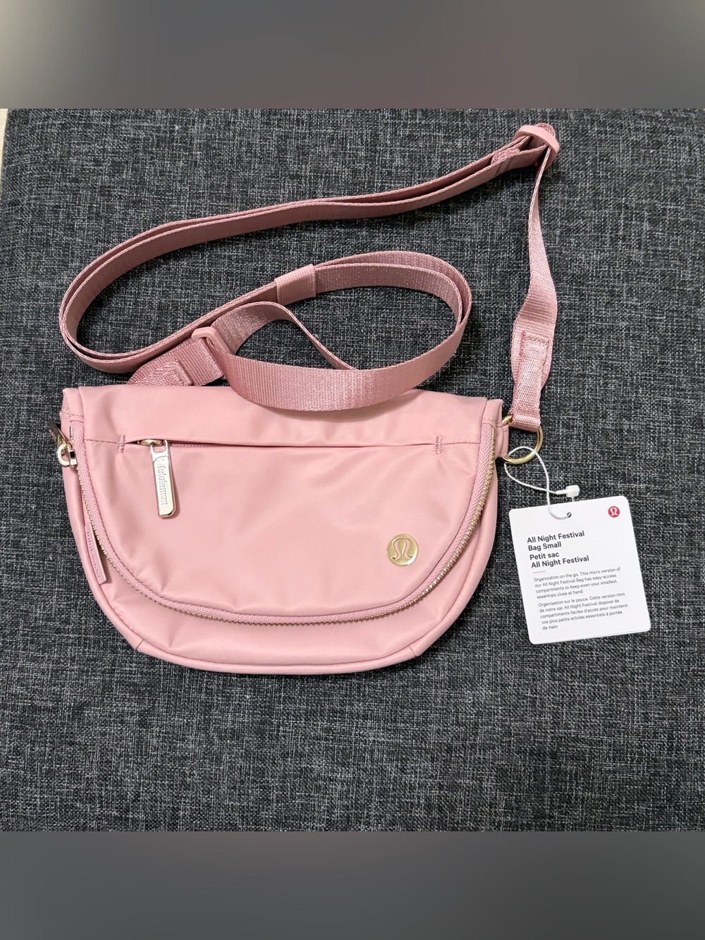 NEW WITH TAGS LULULEMON 🍋All Night Festival bag 2L